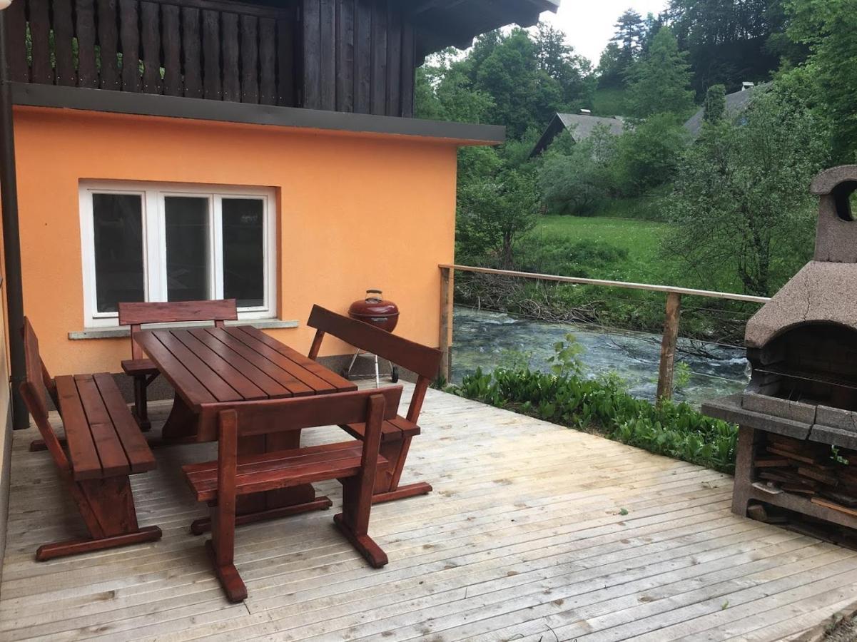 House By The River Zgornje Gorje Exterior photo